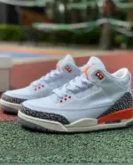 Air Jordan 3 "Georgia Peach" AJ3 White/Red/Grey CK9246-121