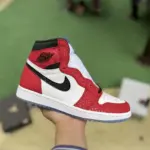 Air Jordan 1 Retro High 'Spider-Man Chicago' 555088-602