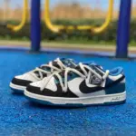Nike Dunk Low "Black/White/Blue" Rope Strap DV0834-101