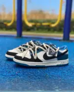 Nike Dunk Low "Black/White/Blue" Rope Strap DV0834-101