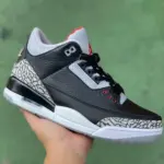 Air Jordan 3 AJ3 Black/Cement Crackle 854262-001