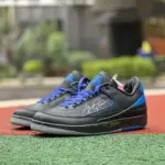 Off-White x Air Jordan 2 "Black Blue" DH4375-004