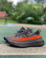 Adidas Yeezy Boost 350 V2 "Slate Core/Orange" 3.0 HQ7045