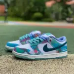 Futura Laboratories x Nike Dunk SB "White/Blue" HF6061-400